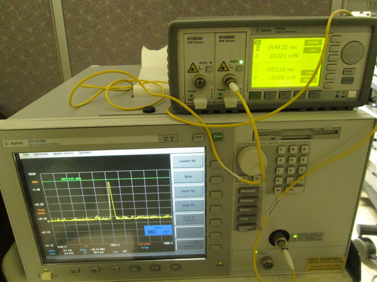 Agilent 81662A DFB Laser