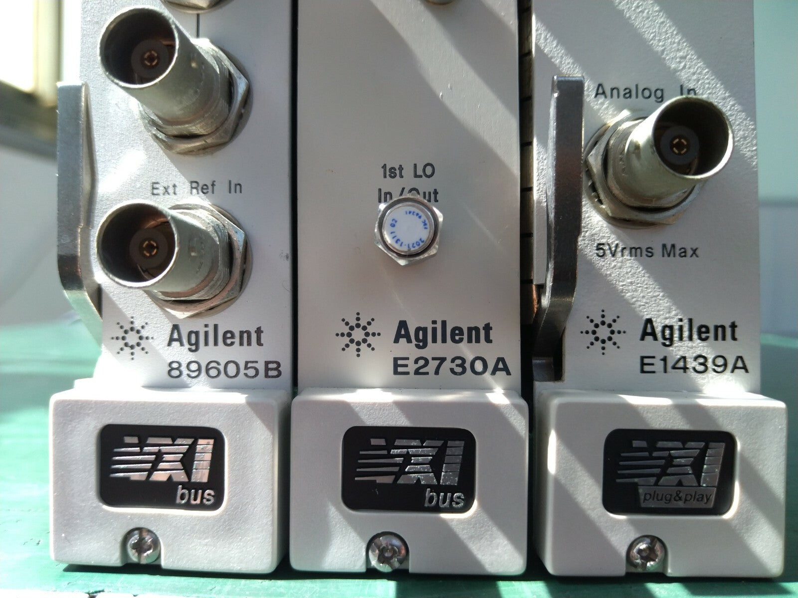 Agilent VXI E1439A , E2730A , 89605B modules ONE LOT for E8408A VXI Mainframe - XG eqpt