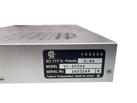 ROLAND EDIROL VC-200HD Converter Bi-Directional Multi-Format 117V