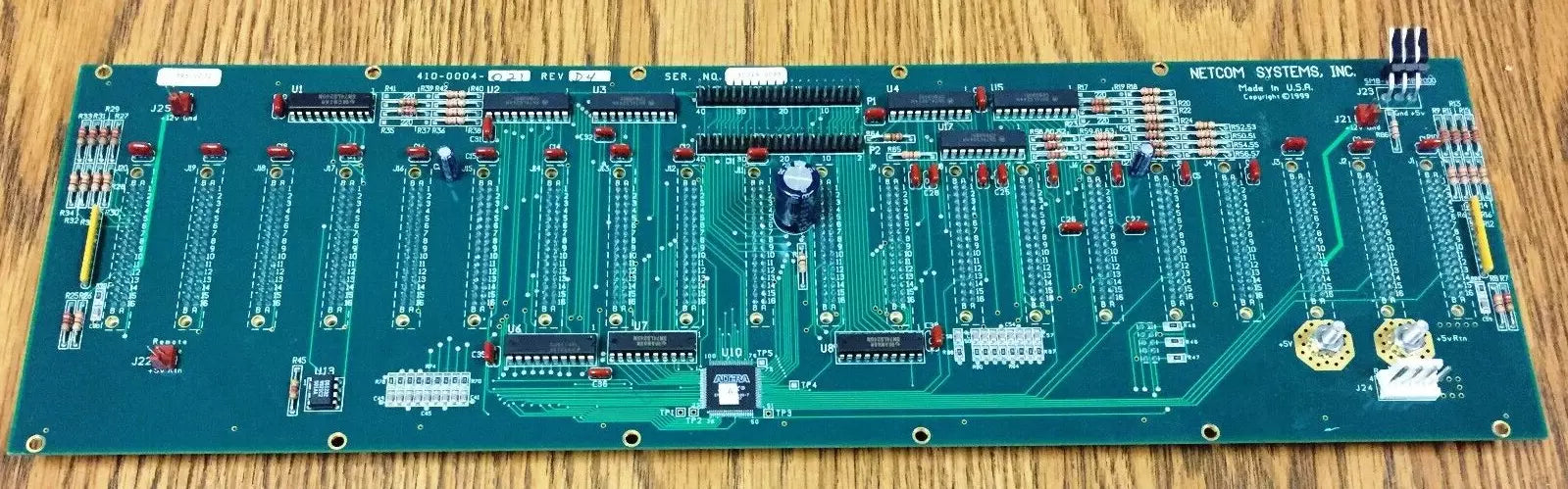 Netcom Systems 410-0004-021 Rev. D4 Backplane Board