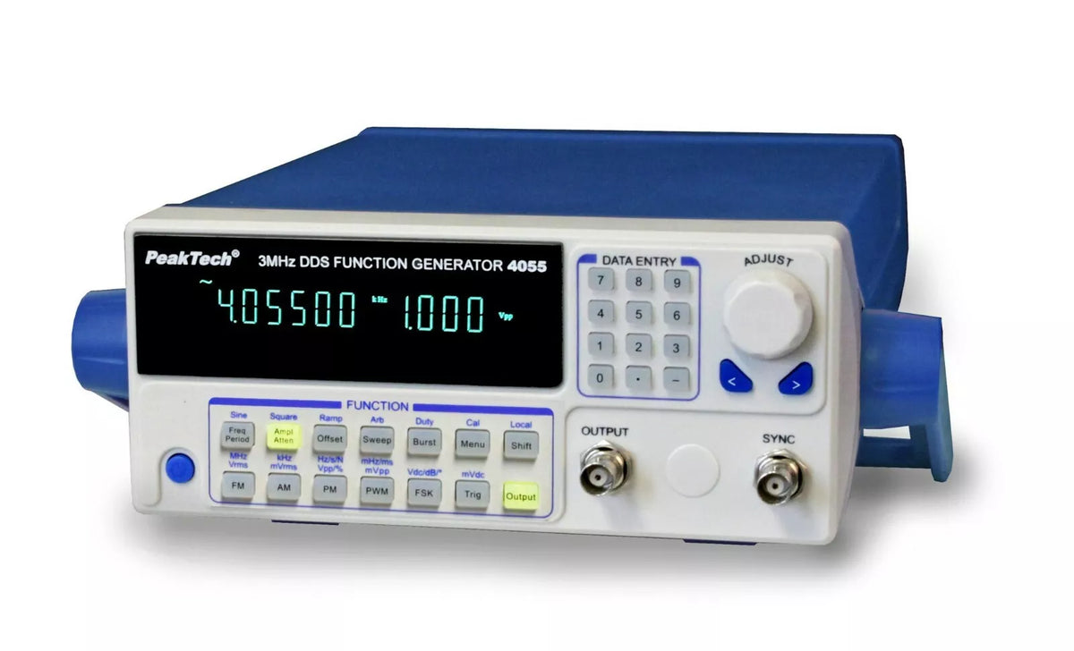 Peaktech P4055 DDS Function Generator 3MHz Signal Generator – XG eqpt