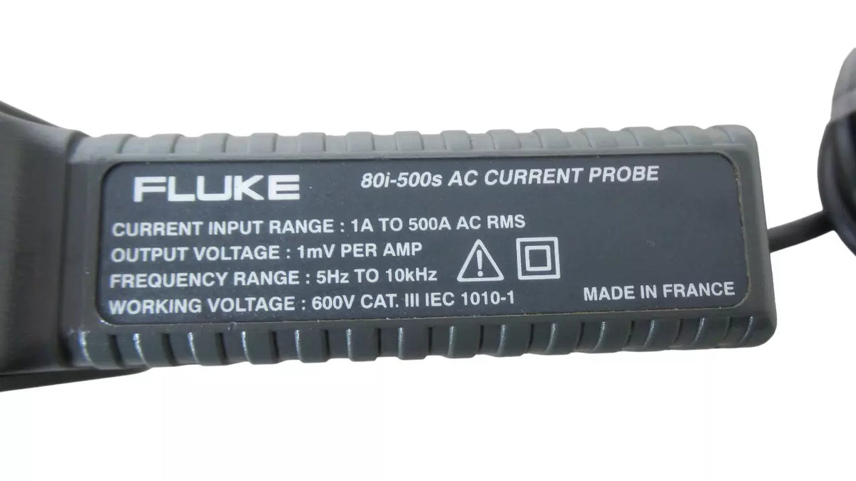 Fluke 80i-500S AC Current Probe