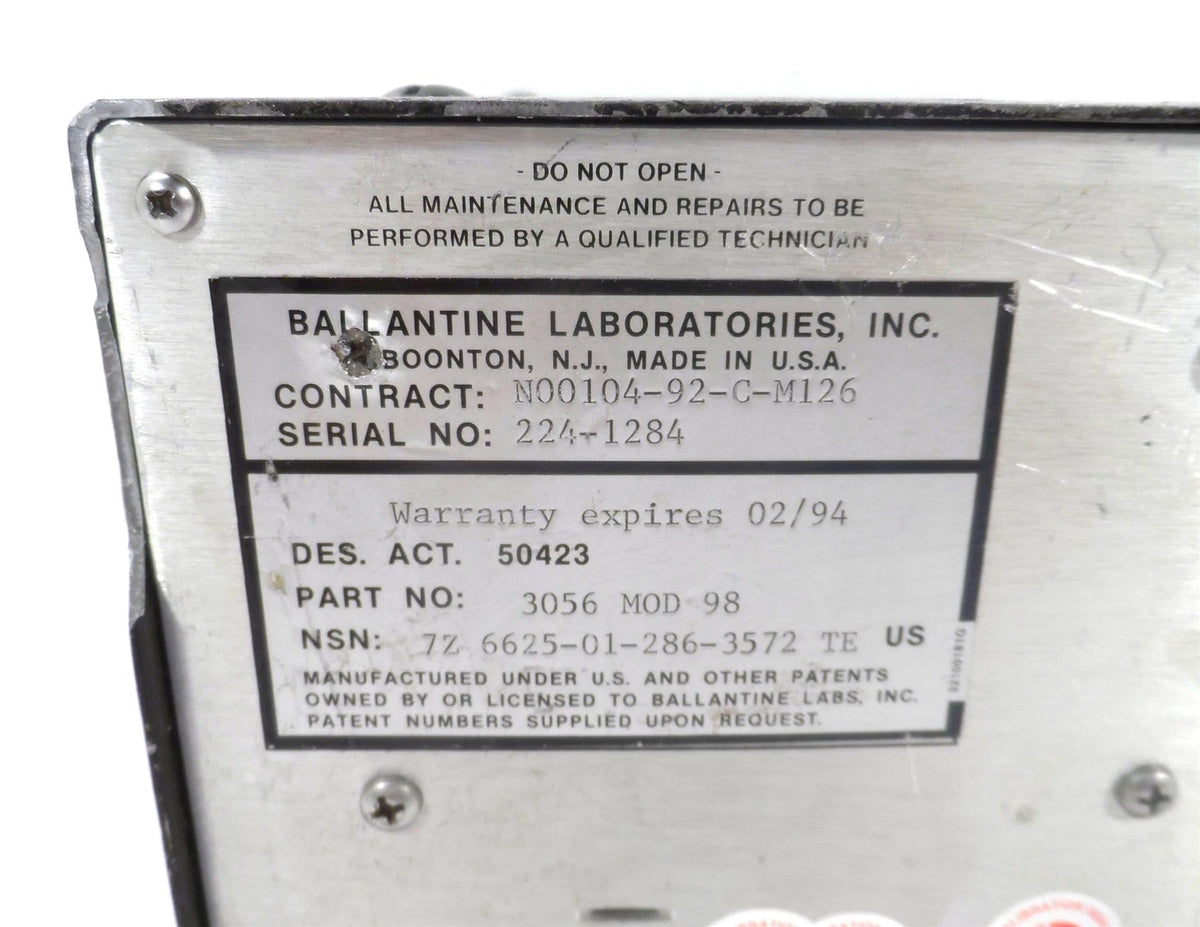 Ballantine AC Voltmeter 3056A-98  - Free Shipping
