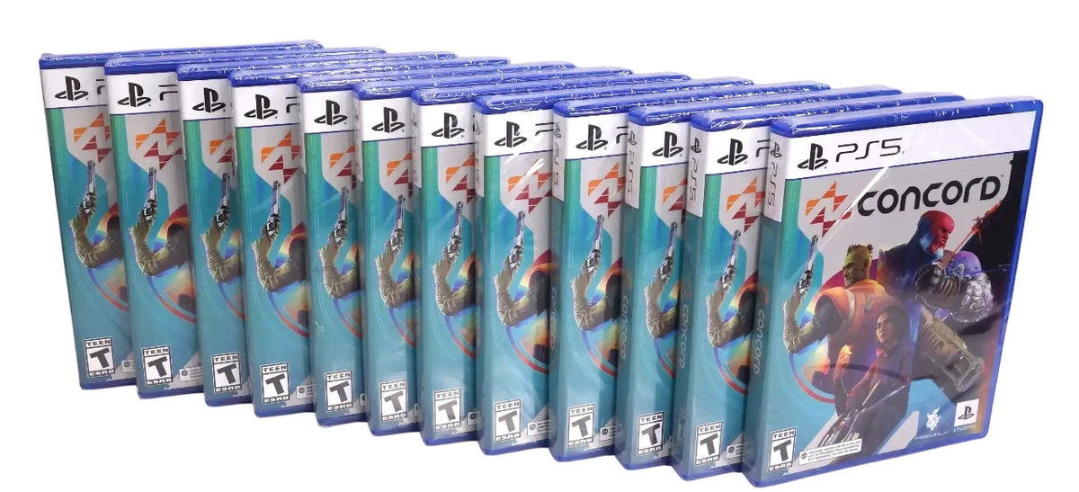 Lot of 12 Concord Sony PlayStation 5 - Discontinued Game - New