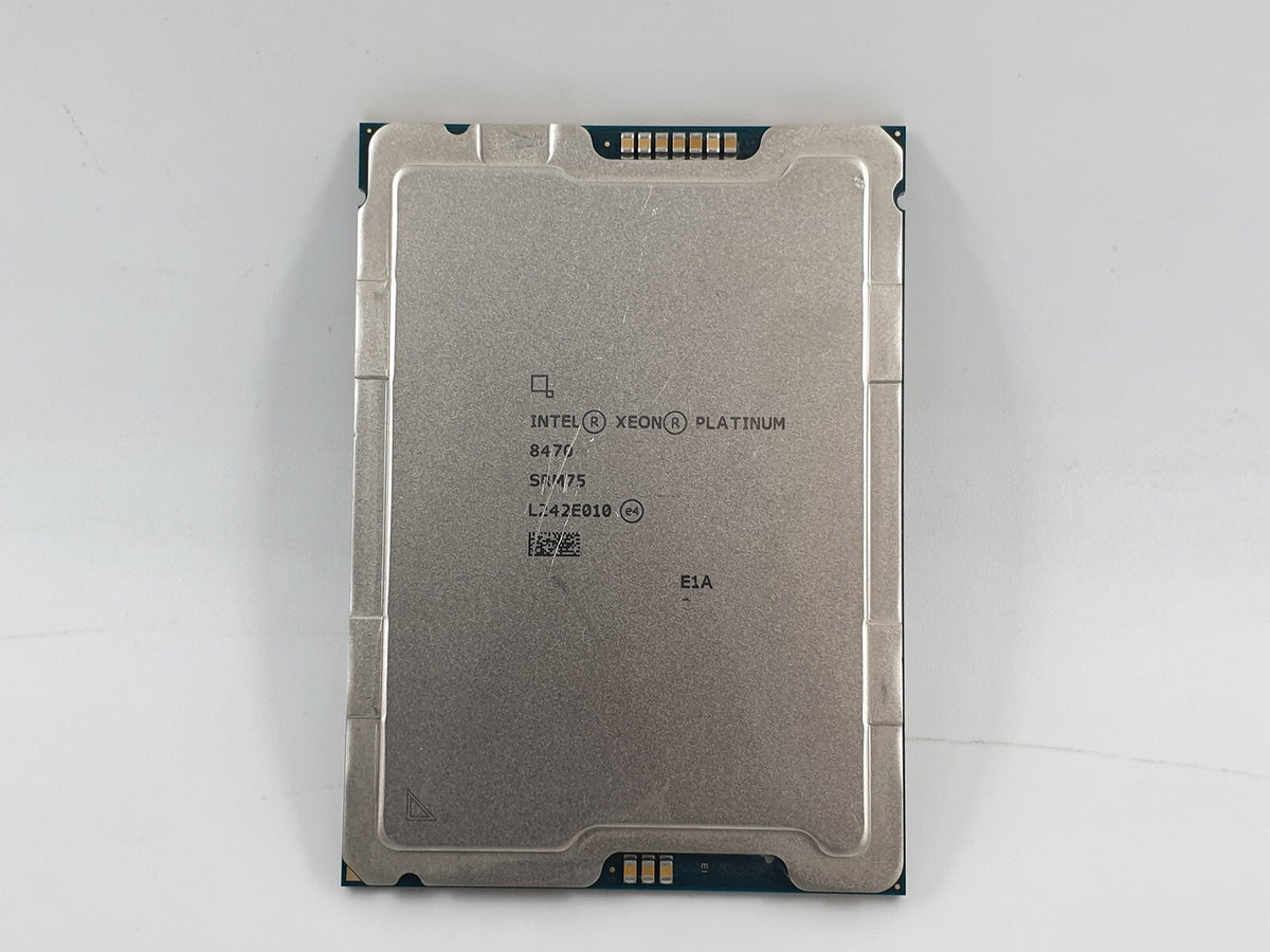 Intel Xeon Platinum 8470 CPU Processor