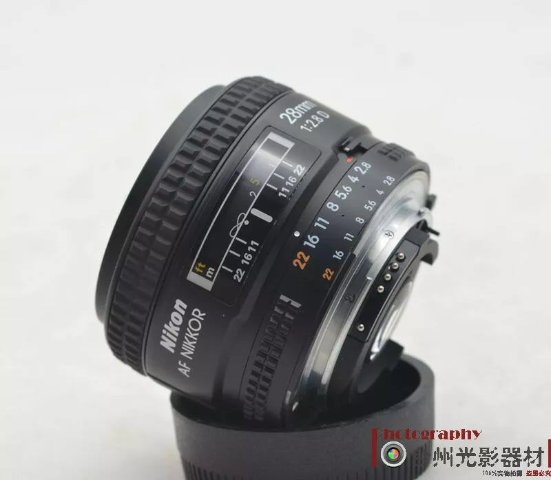 1PC Used test OK Nikon AF 28/2.8D wide-angle lens by DHL or FedEx #W138U WX