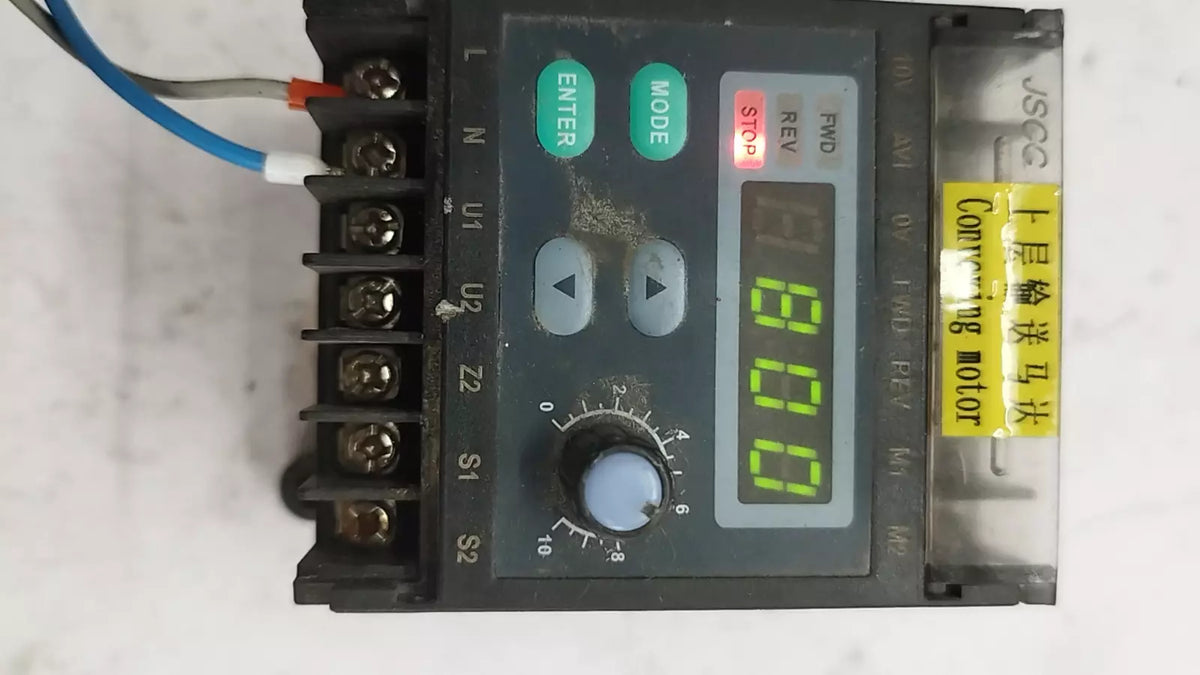 JSCC SK200E Lower Conveyor Motor Speed Controller 220V