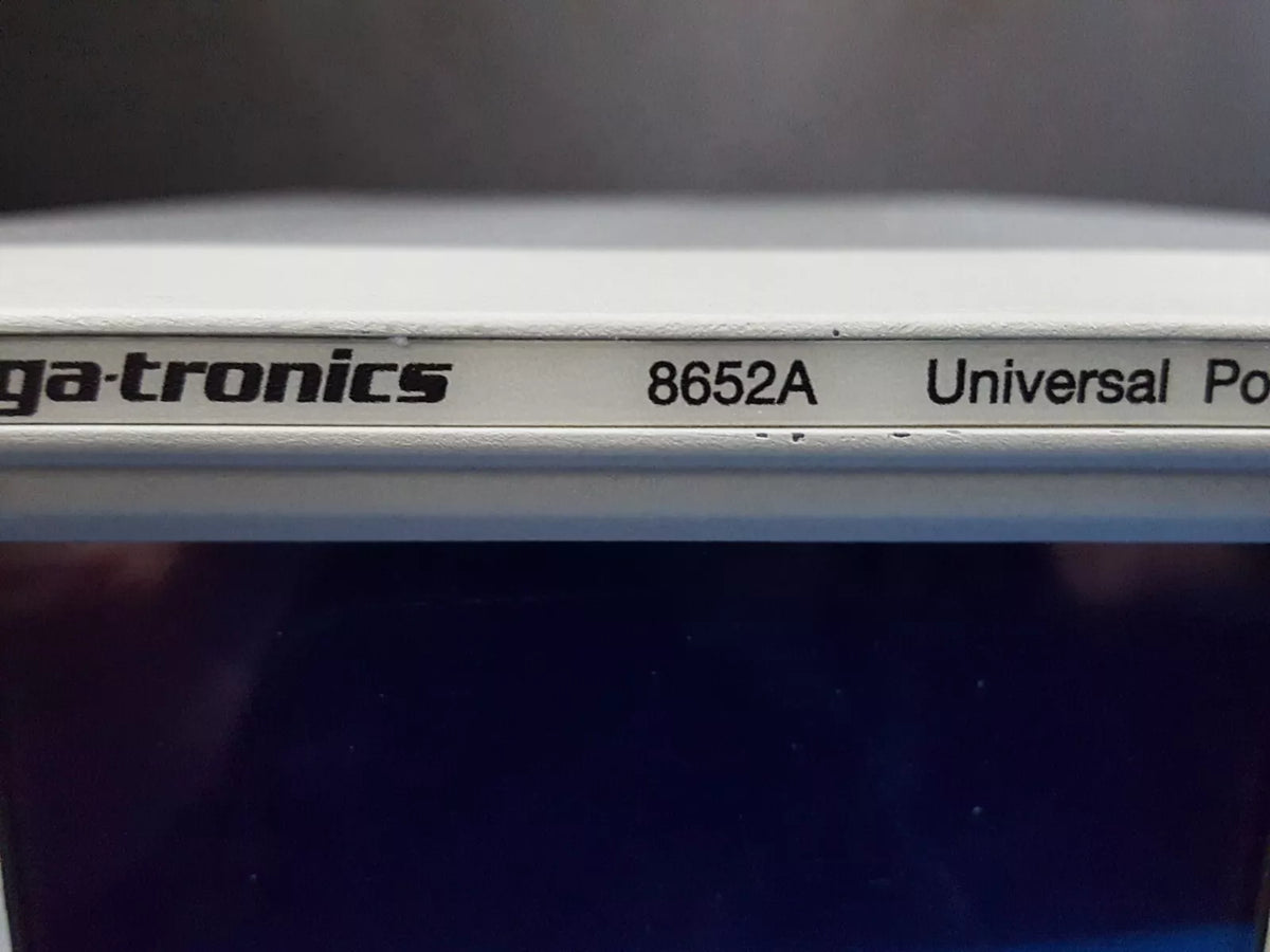 Gigatronics 8652A Universal Power Meter with Option 12 (0398)