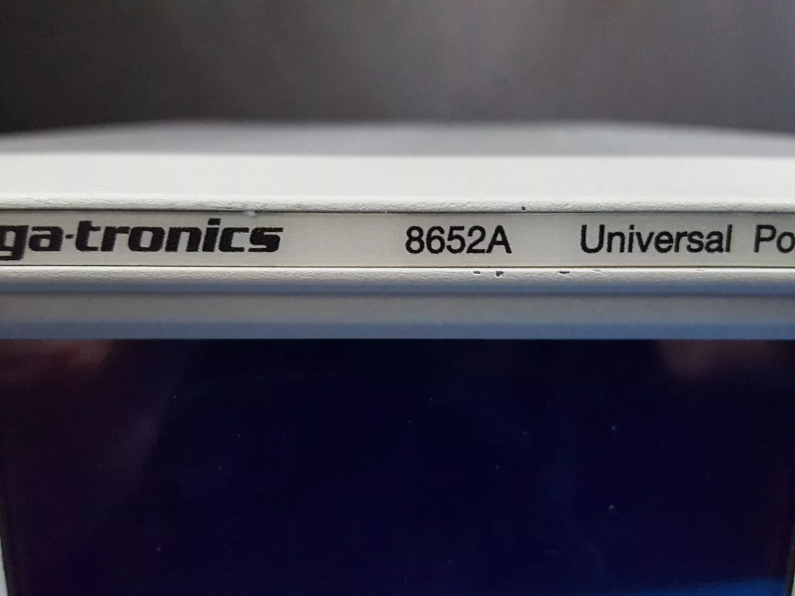 Gigatronics 8652A Universal Power Meter with Option 12 (0398)