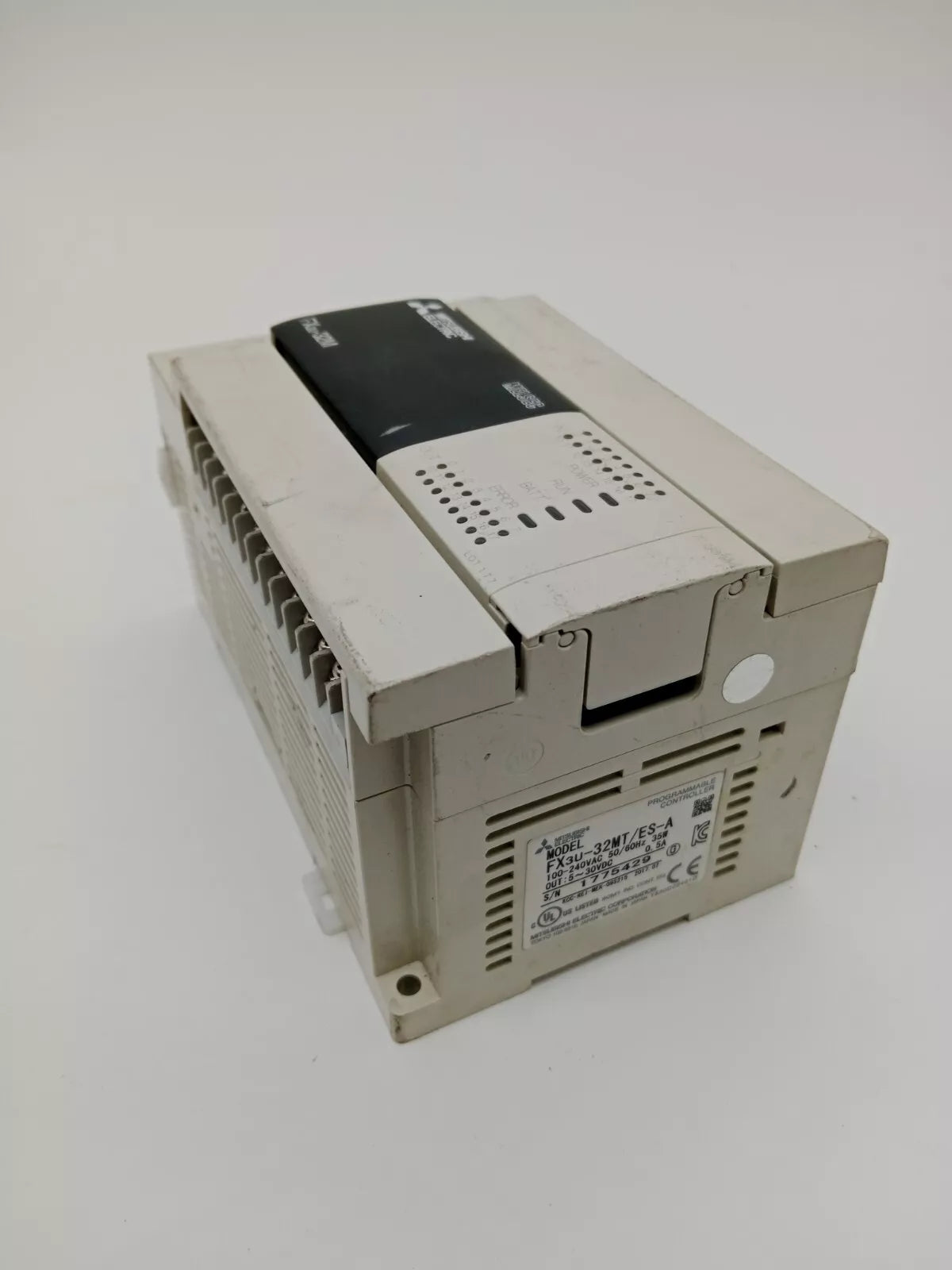 Mitsubishi FX3U-32MT/ES-A PLC, FX3U Base Unit AC 100-240V
