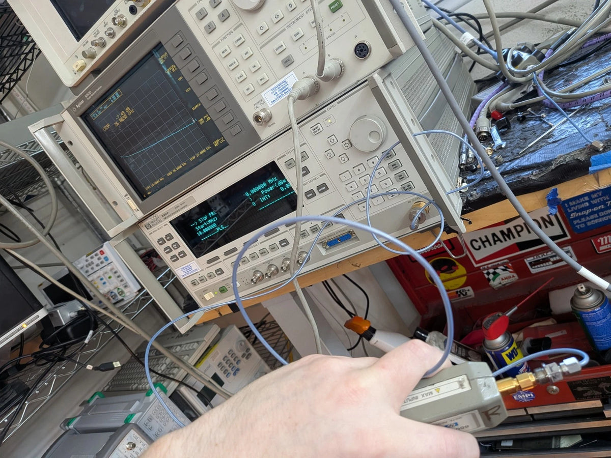 Huber & SUHNER Minibend Flex Cable! 50 GHz! Sma/3.5mm LIMIT 1 MAX! R-10" 25.4cm