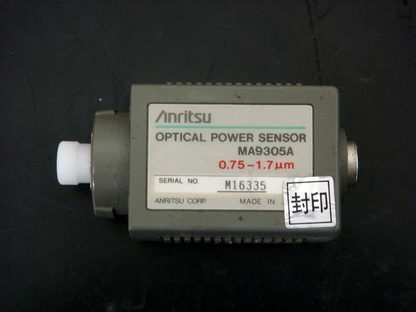 ANRITSU MA9305A 750-1700nm -60-0dBm Optical Power Senser