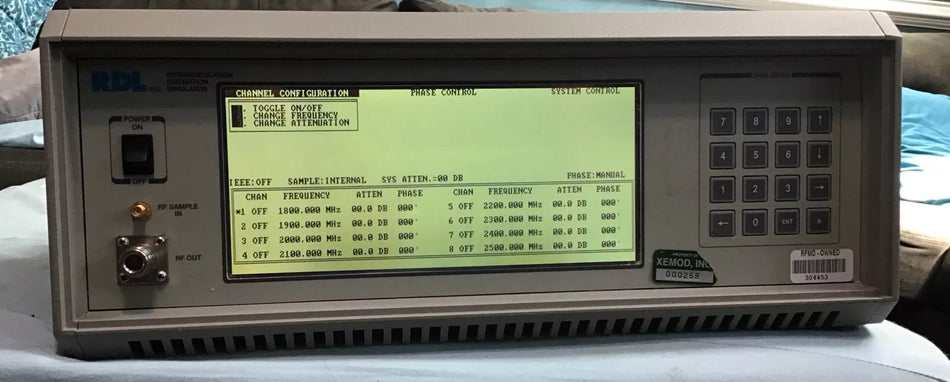 RDL IMD-181D-03A Intermodulation Distortion Simulator 1800 MHz - 2500 MHz