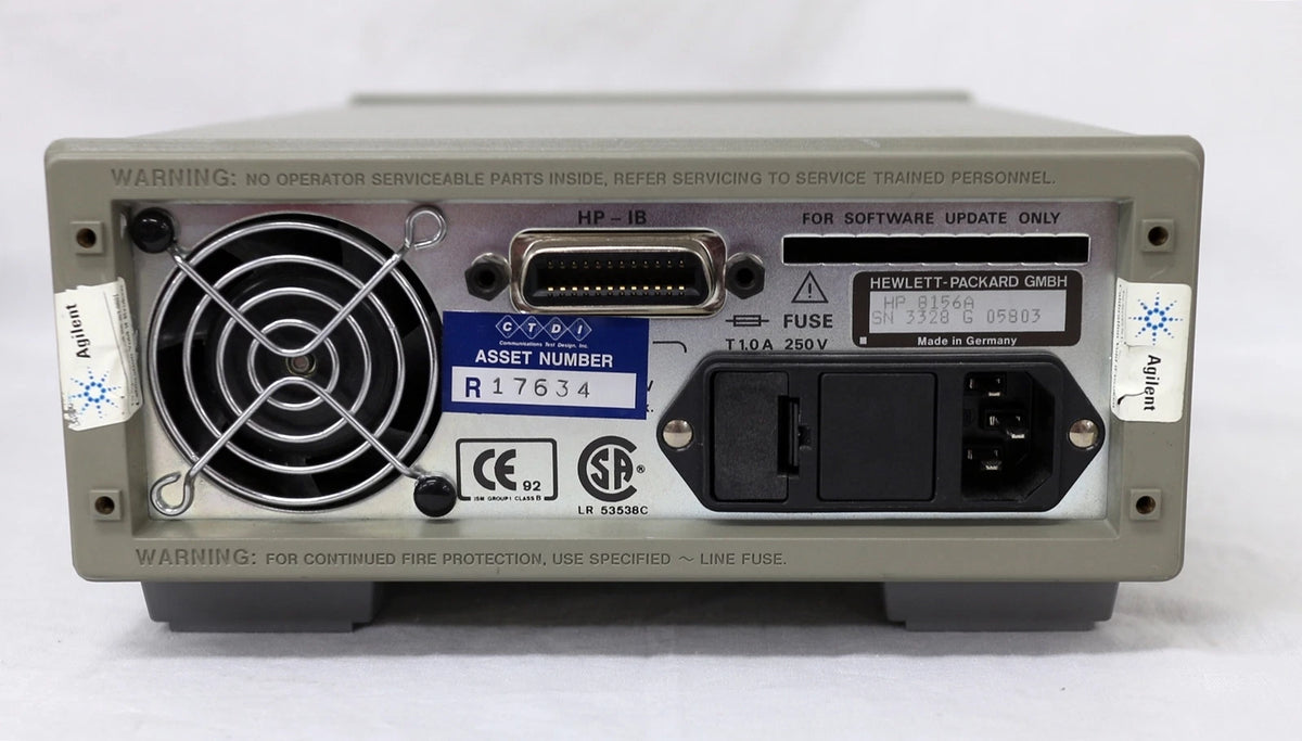HP 8156A /100 Optical Attenuator 1310/1550nm SM
