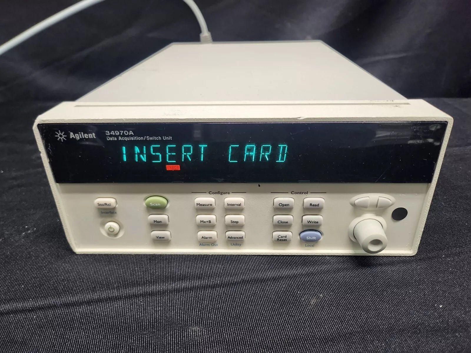 Agilent 34970A Data Acquisition Data Logger Switch Unit AS-IS (0513)