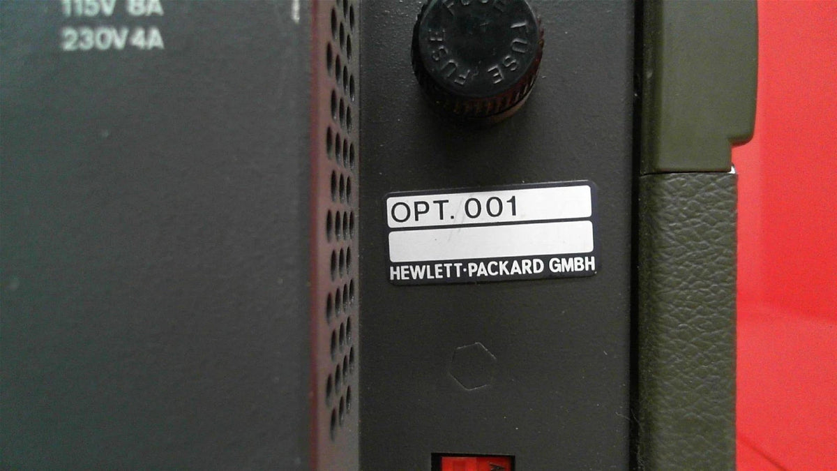HP Agilent Keysight 8161A Programmable Pulse Generator 100MHz