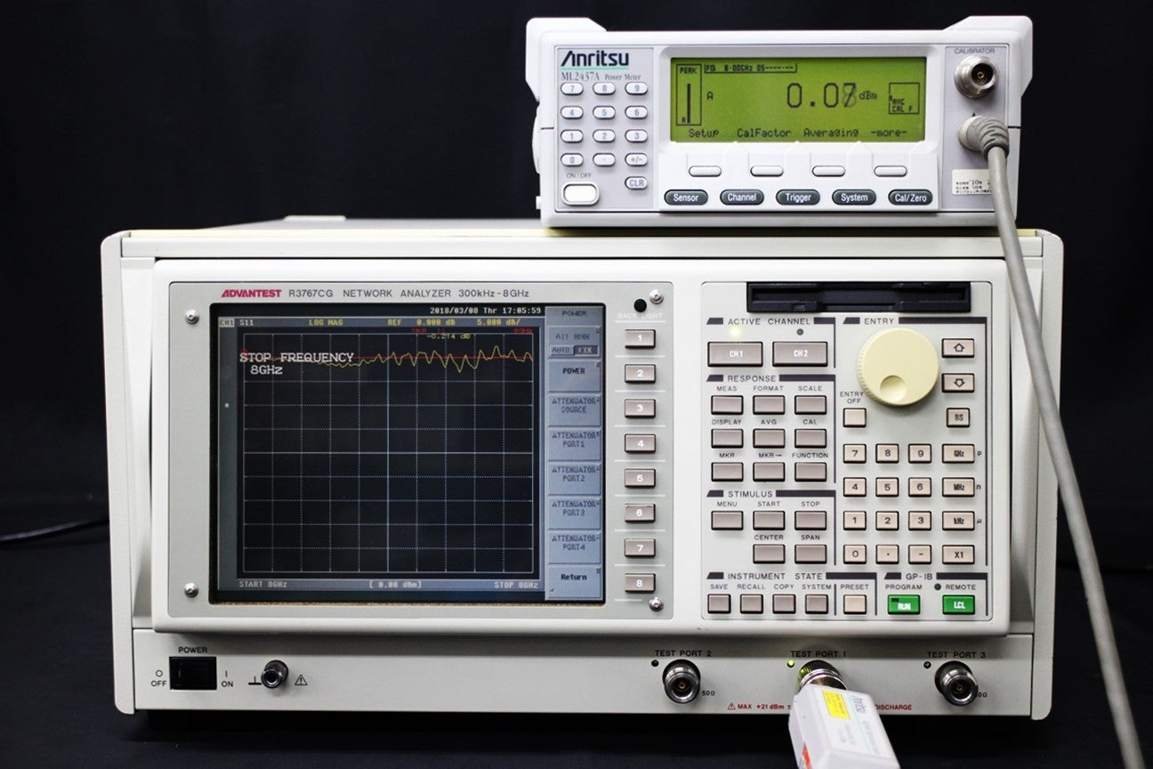 Advantest R3767CG /11 Network Analyzer