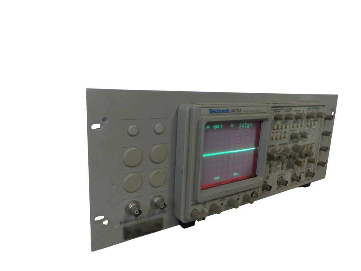 Tektronix 2465A 350 MHz 4-Channel Oscilloscope - Free Shipping