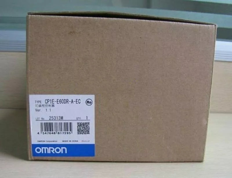 OMRON CP1E-E60DR-A-EC Programmable Controller - 1PC, Expedited Shipping
