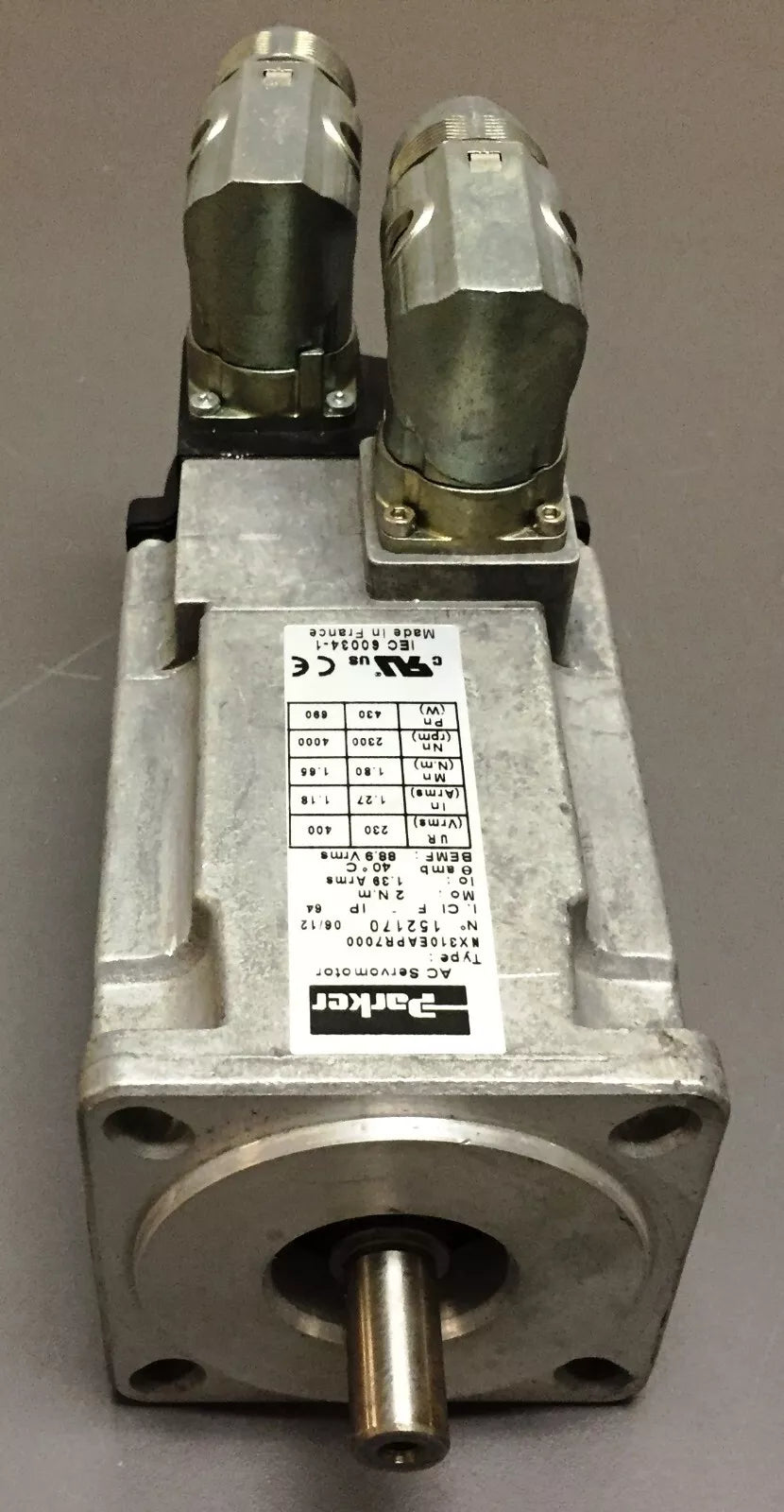 Parker NX310EAR7000 AC Servomotor