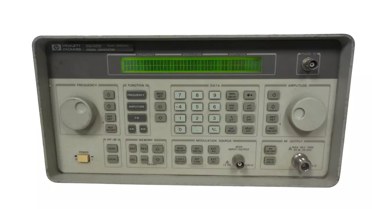 HP 8648B Signal Generator 9 KHz - 2000 MHz