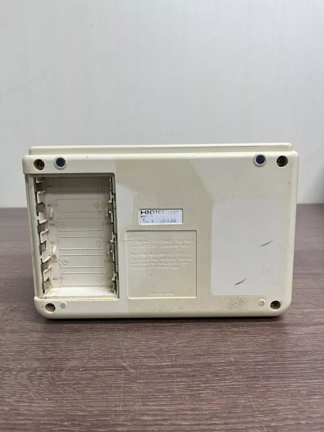 Hioki 3555 Battery HiTester 8938 - No Battery No Battery Cover