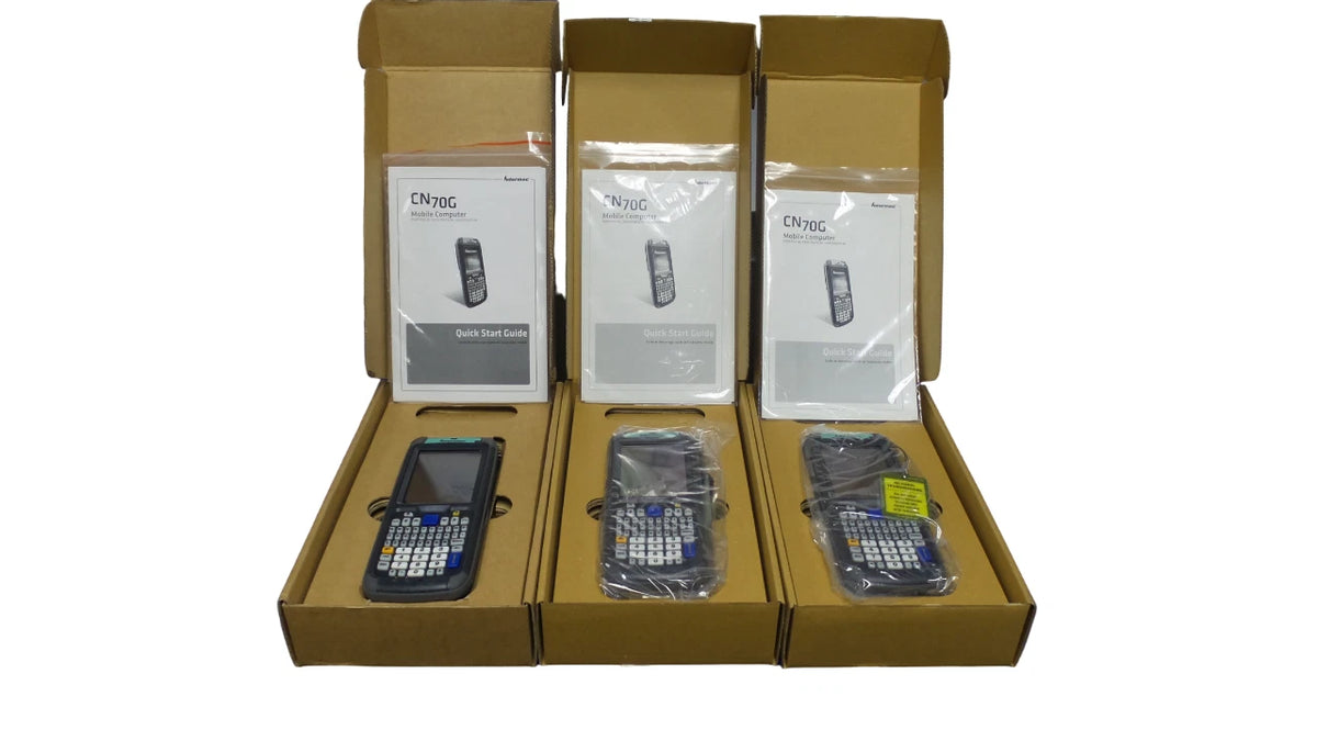 Lot of 3 Intermec CN70e Mobile Barcode Scanner  - Free Shipping