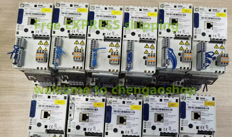 1pc USED Lenze inverter E84AVSCE2512SX0 0.25KW TESTED #V5F5 CH