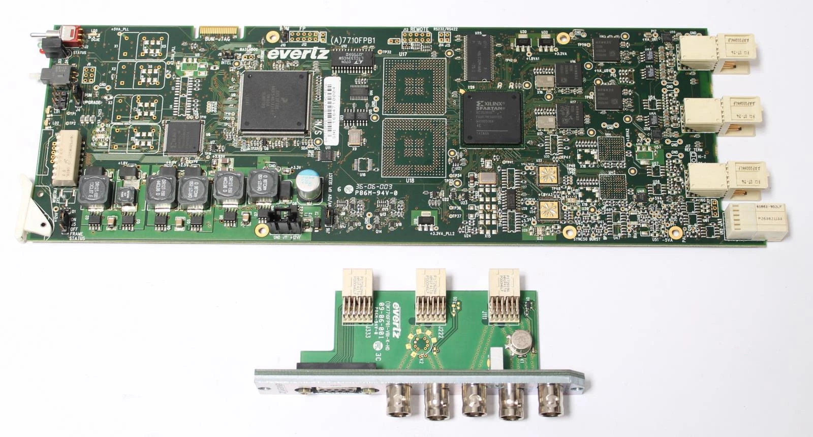 Evertz 7725VBI-K-HD HD/SD-SDI VBI Sidechain Bridge Keyer with Backplane