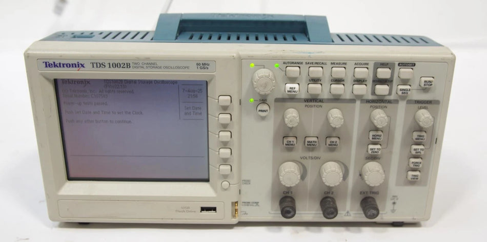 Tektronix TDS 1002B 2 CH 60MHz 1GS/s Digital Storage Oscilloscope