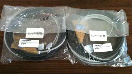 Keyence SL-VPT5PM-T 5M Transmitter & SL-VPT5PM-R 5M Receiver Cables