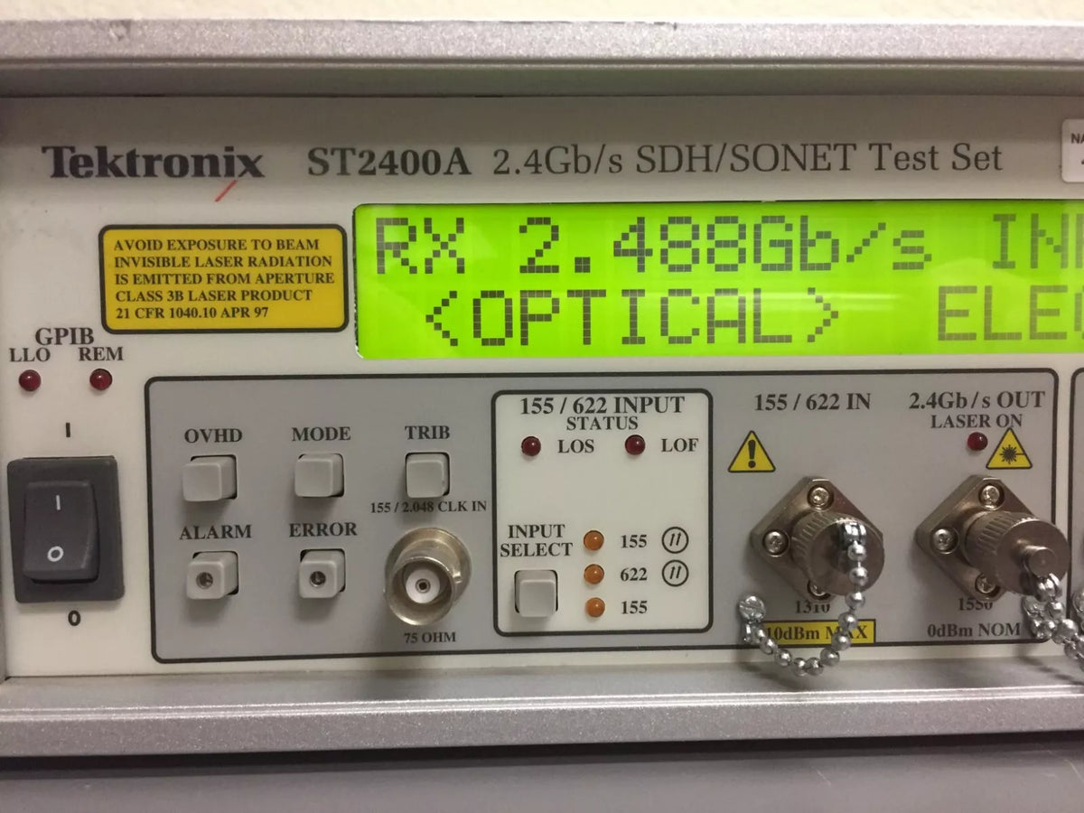 Tektronix ST2400A 2.4Gbps SDH/SONET Test Set Receiver