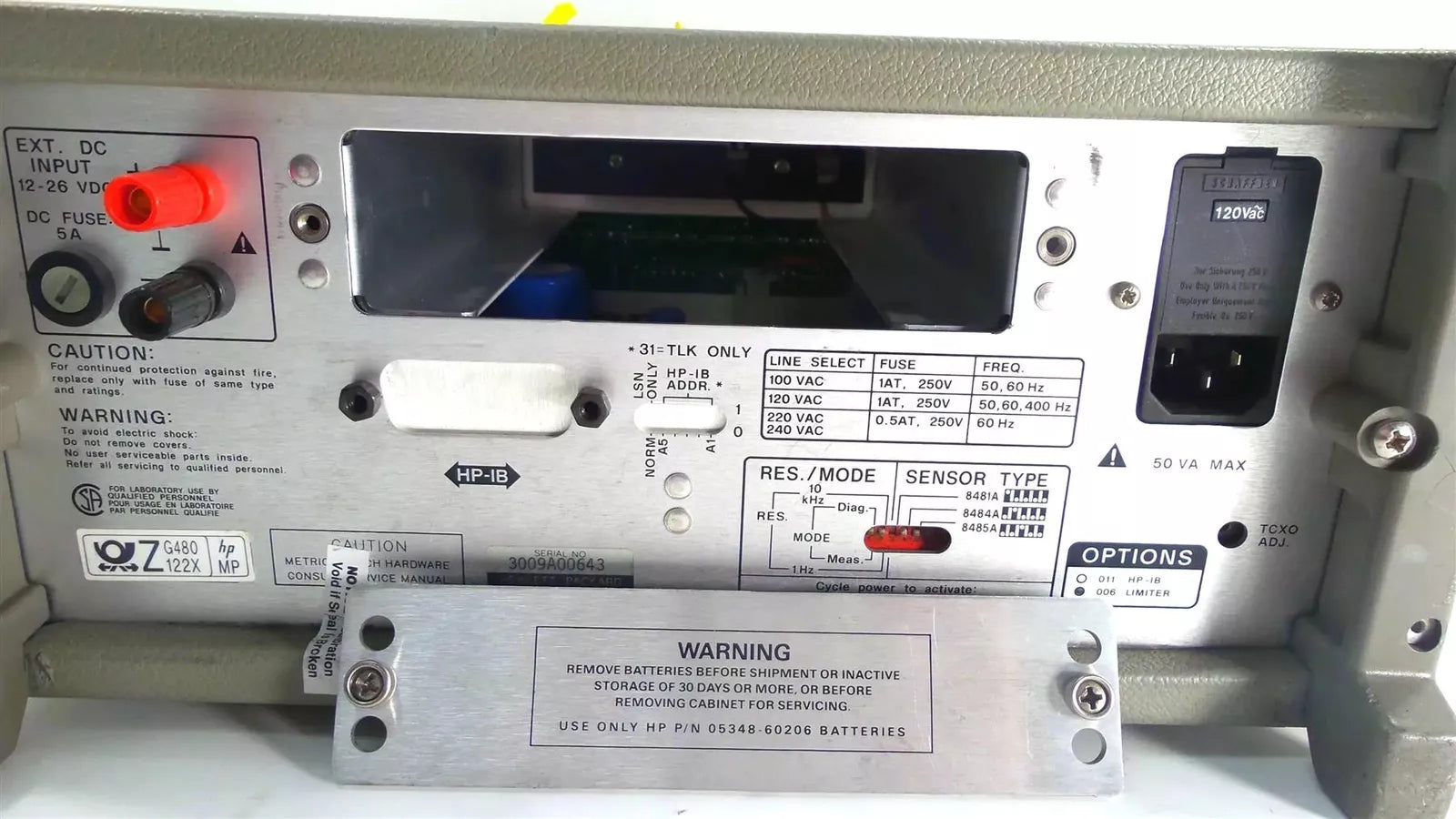 HP 5348A Counter / Power Meter
