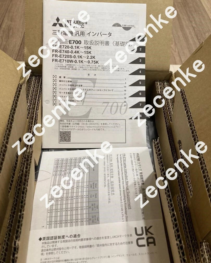 Mitsubishi FR-E720-5.5K Inverter New One FRE7205.5K Expedited Shipping