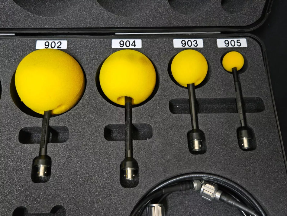 NoiseKen 01-00059A Field Probes Set with 03-00079A Yellow Probe Cover