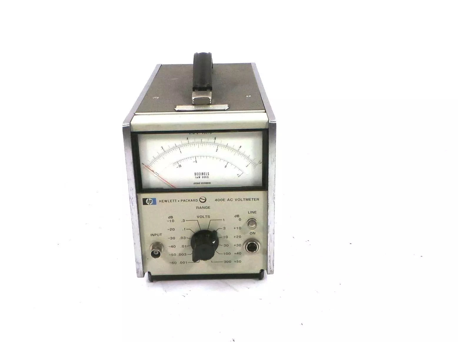 HP Hewlett Packard 400E AC Voltmeter - Reliable Voltage Measurement Tool