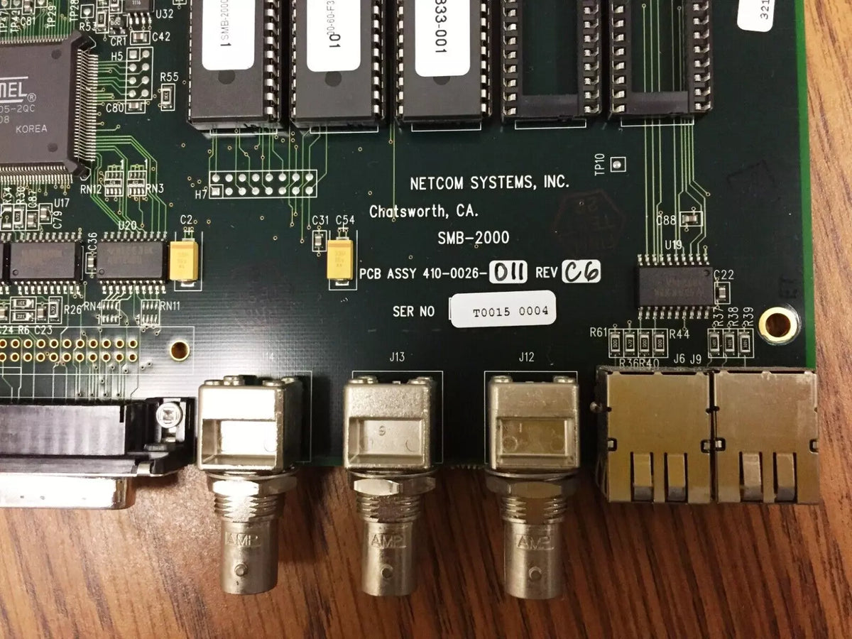 NetCom Systems 410-0026-011 Rev C6 Assy Board for SMB-2000