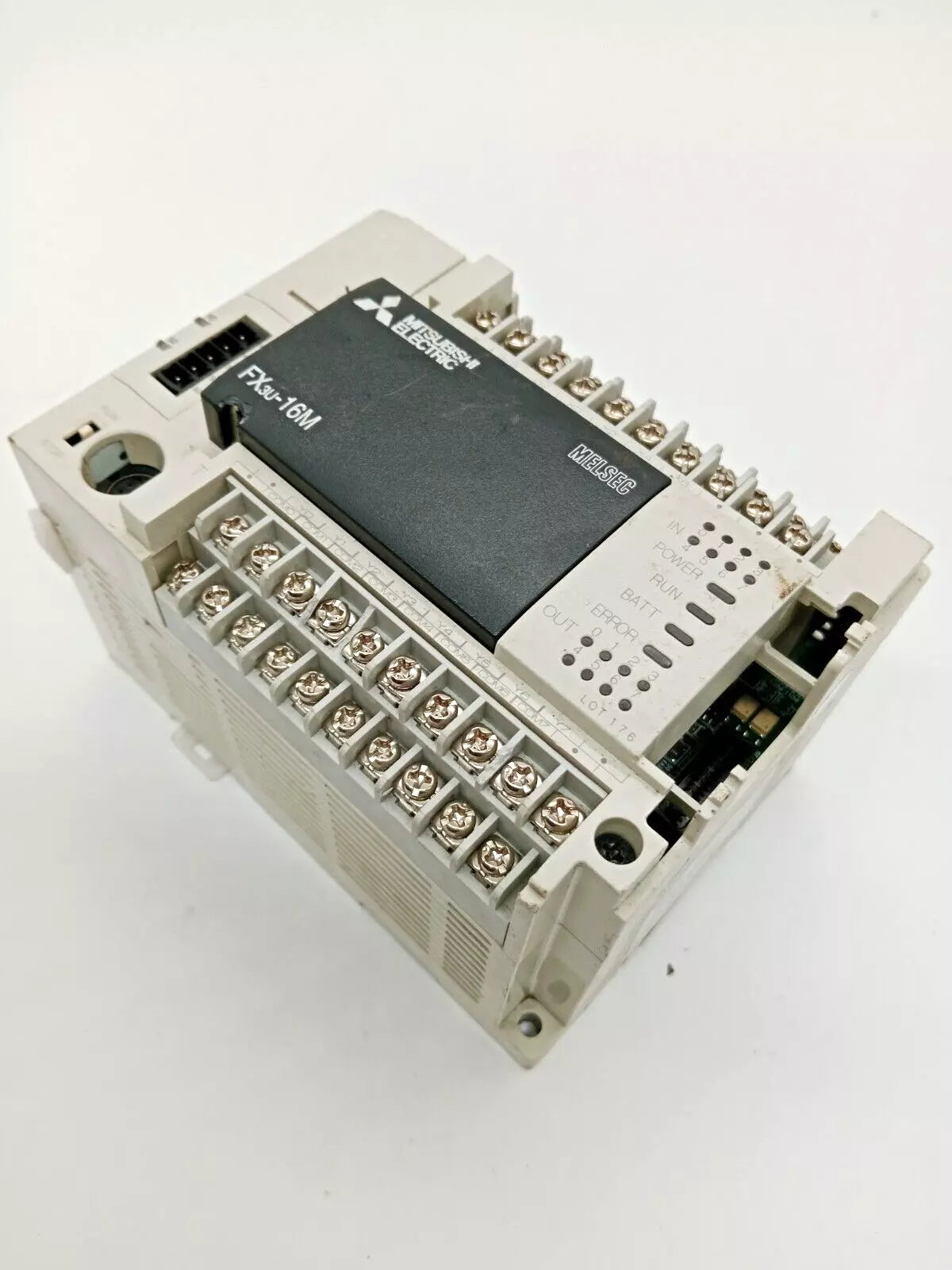 Mitsubishi Electric FX3U-16MT/ES-A PLC, FX3U Base Unit AC 100-240