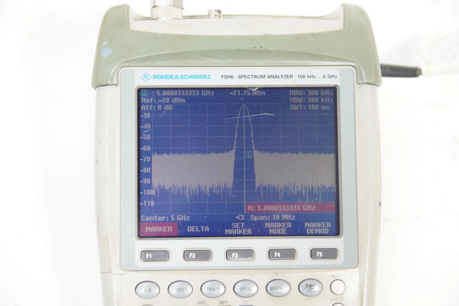 Rohde and Schwarz FSH6 100kHz - 6GHz Spectrum Analyzer