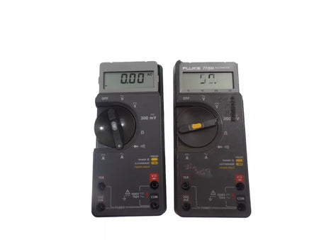Lot of 2 Fluke 77/BN Multimeter - Reliable Measurement Tool