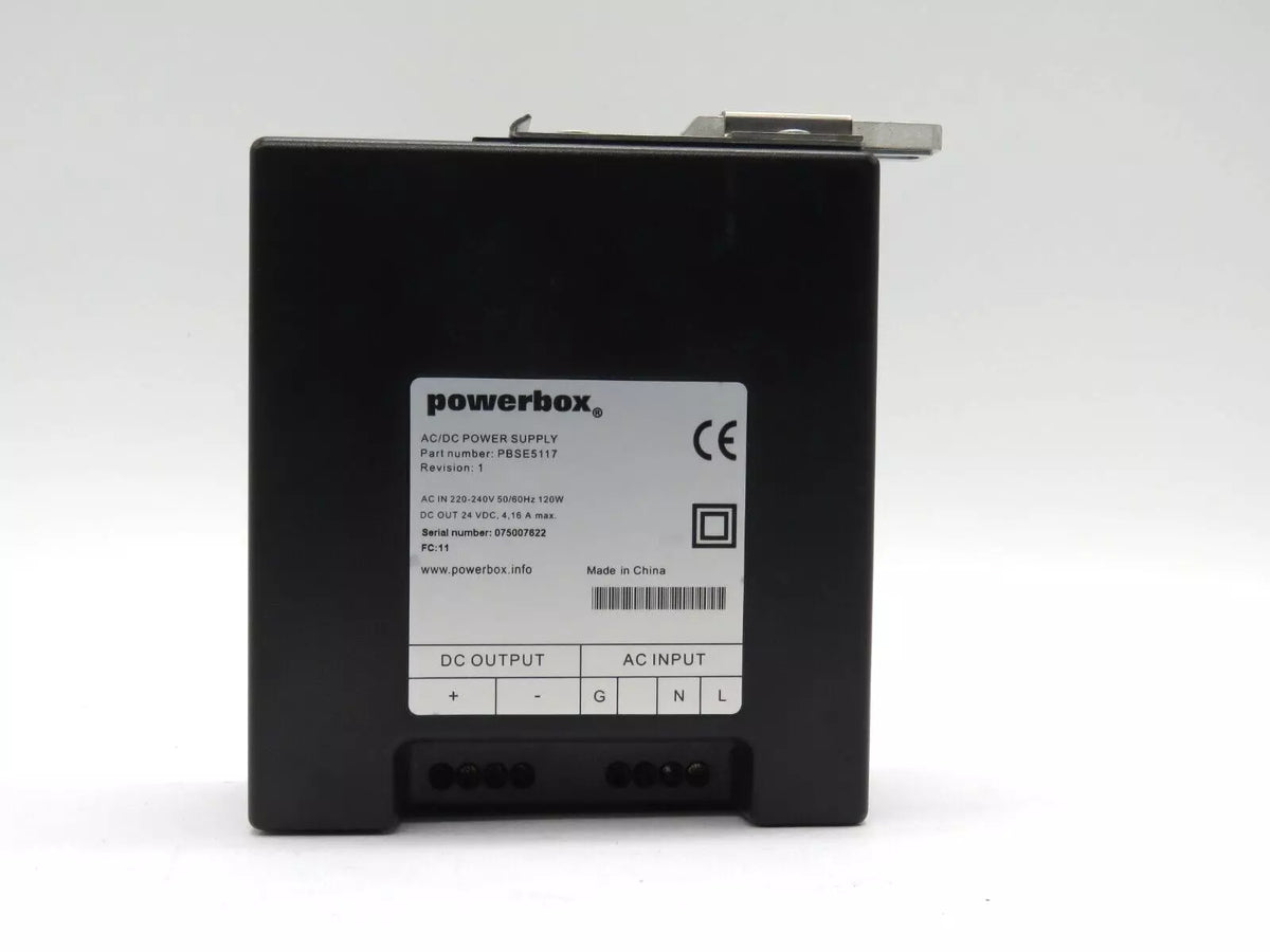 Powerbox PBSE5117 AC/DC Power Supply 220-240VAC 50/60HZ 120W 24VDC