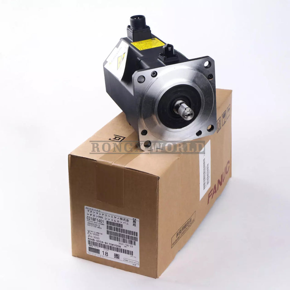 Fanuc A06B-0034-B175 #7008 Servo Mot A06B0034B175 A06B-0034-B175#7008 new - XG eqpt