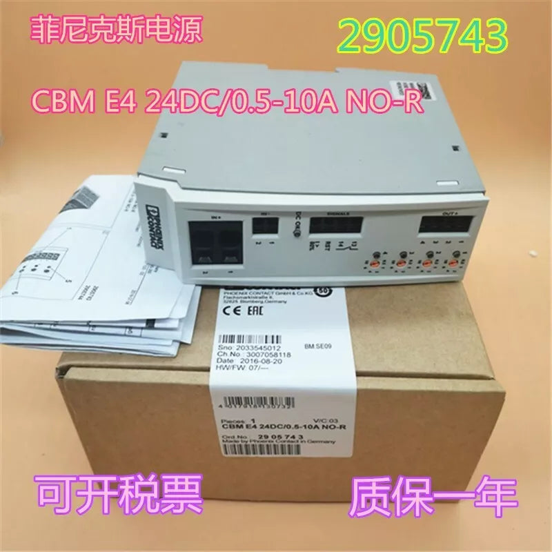 1PC NEW CBM E4 24DC/0.5-10A NO-R Electronic Equipment Circuit Breaker #L337U LZ