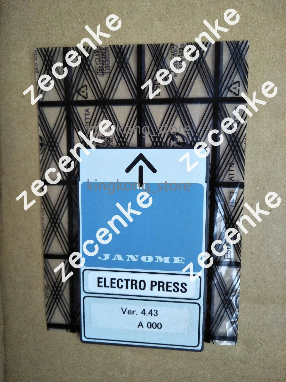 JANOME Electro Press Ver.4.43 PCMCIA Card for JANOME Card Cards