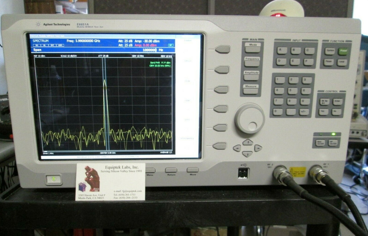 Mobile WiMAX Test Set