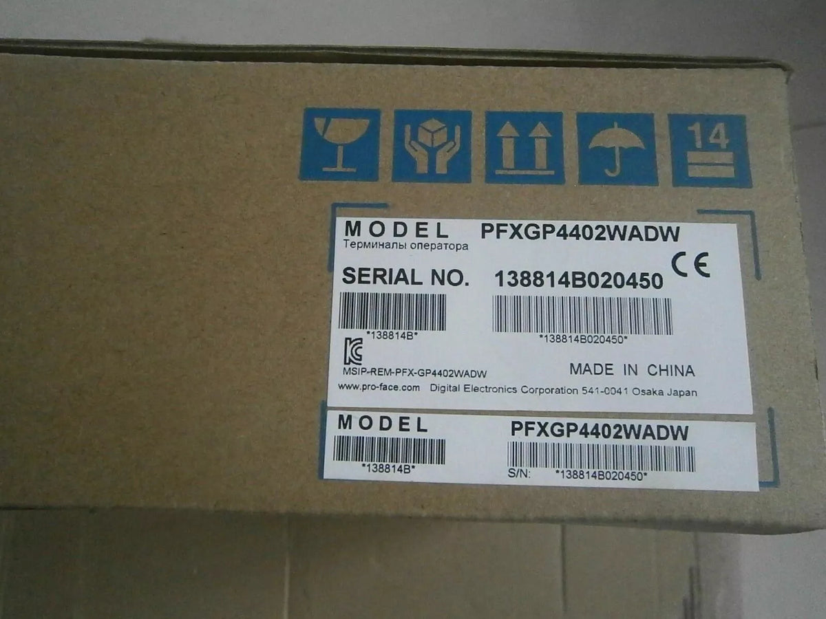 Proface PFXGP4402WADW HMI Pro-face GP-4402W 1PC New In Box - XG eqpt
