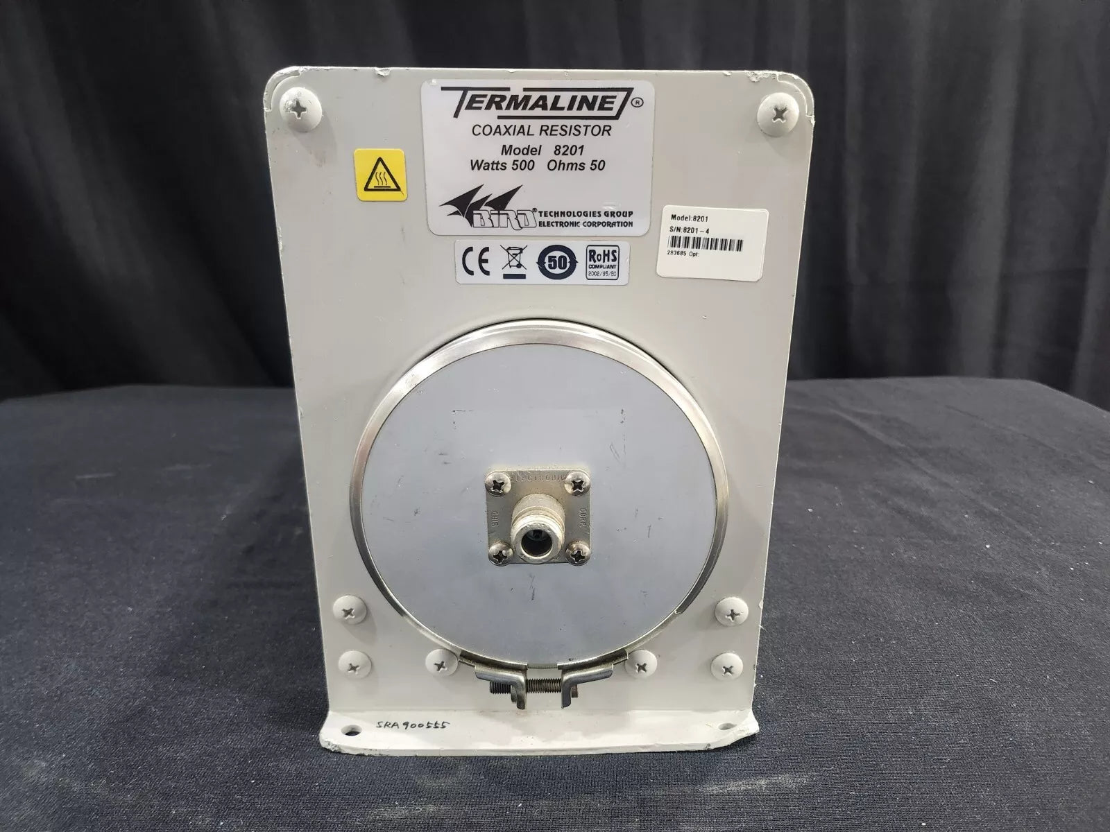 Bird 8201 Termaline Coaxial Resistor 500 Watt 50 Ohms AS-IS (4)