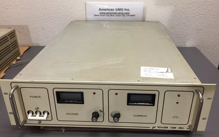 Power Ten 4600D-20250 Heavy Duty DC Power Supply 0-20 Volts DC 0-250 Amps