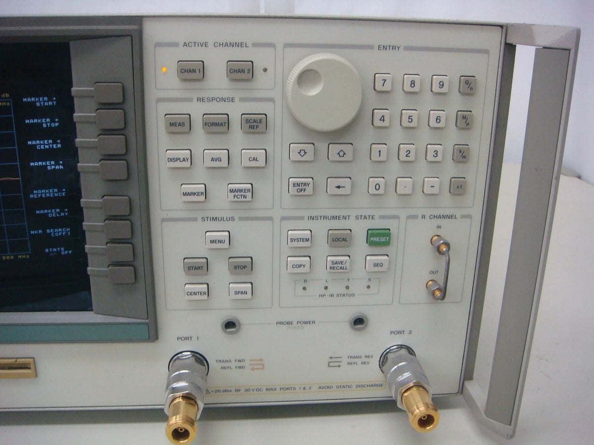 HP 8753D /010 3GHz S-parameter Test Set for FDD Failure