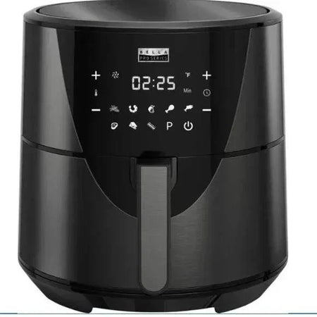 Bella Pro Series -8-qt. Digital Air Fryer Black Stainless Steel 90156